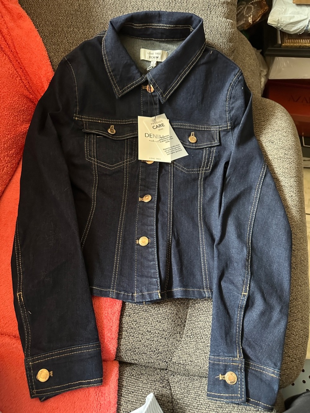 Dark Blue Denim Jacket